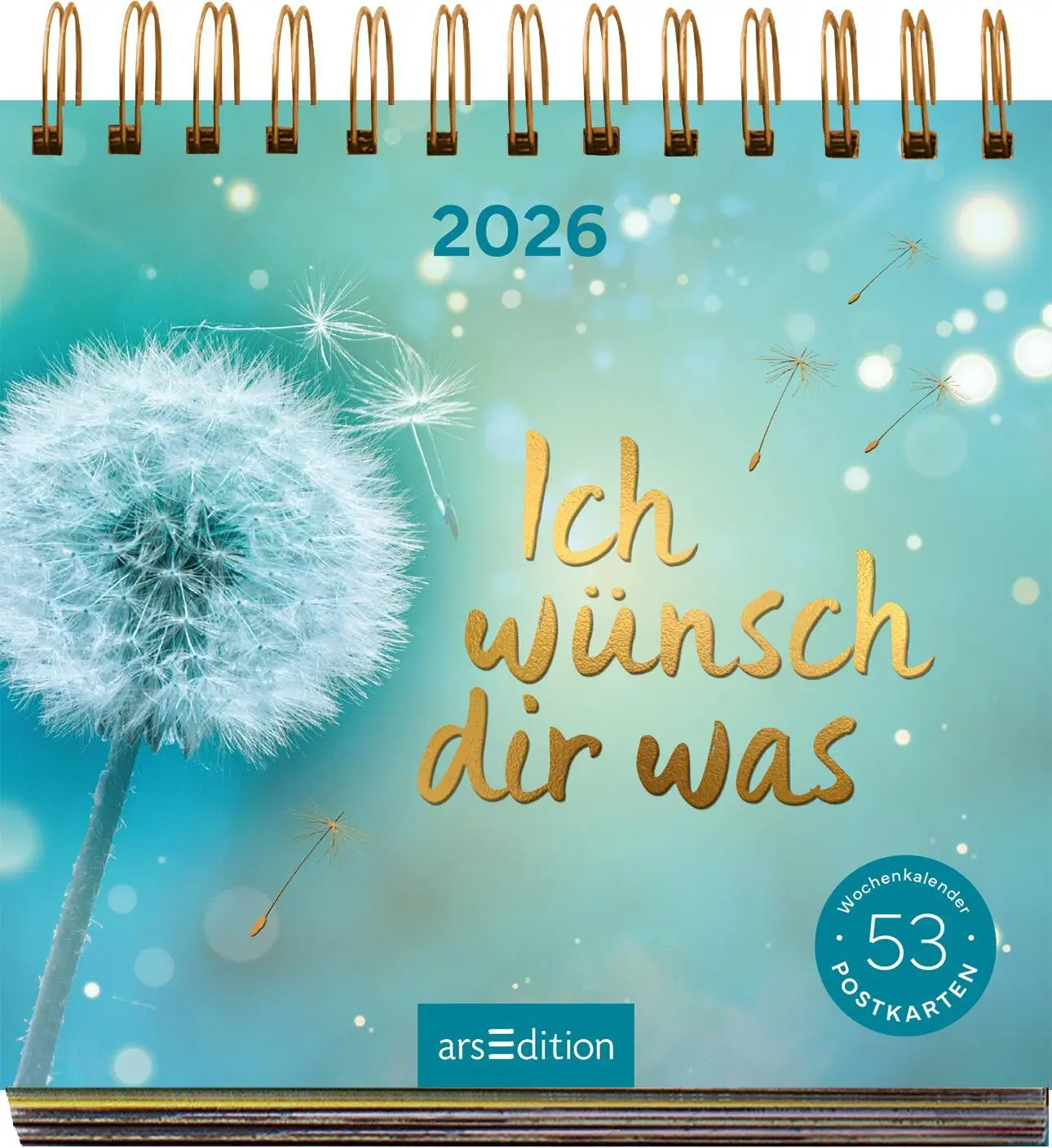 Bild: 4014489135586 | Postkartenkalender Ich wünsch dir was 2026 | Kalender | 108 S. | 2026