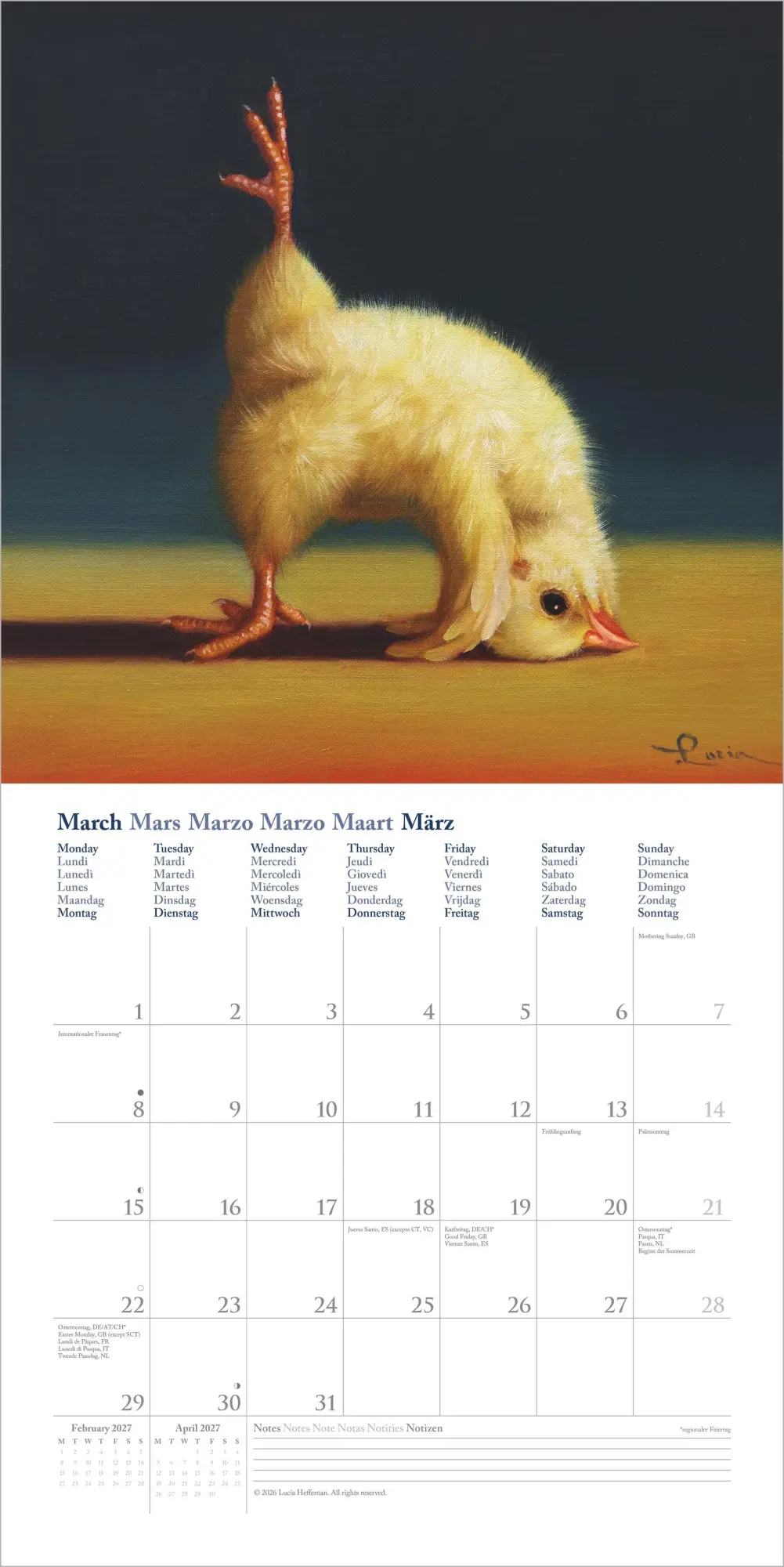 Bild: 4069095015586 | Yoga Chicks 2027 | Neumann Verlage GmbH &amp; Co KG | Kalender | 14 S.