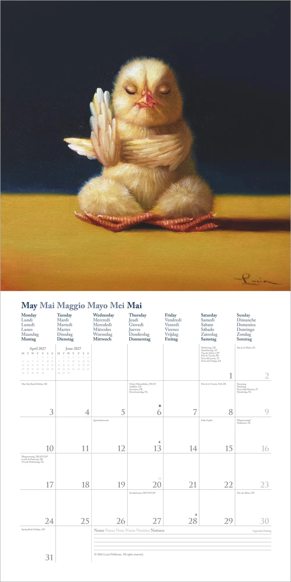 Bild: 4069095015586 | Yoga Chicks 2027 | Neumann Verlage GmbH &amp; Co KG | Kalender | 14 S.