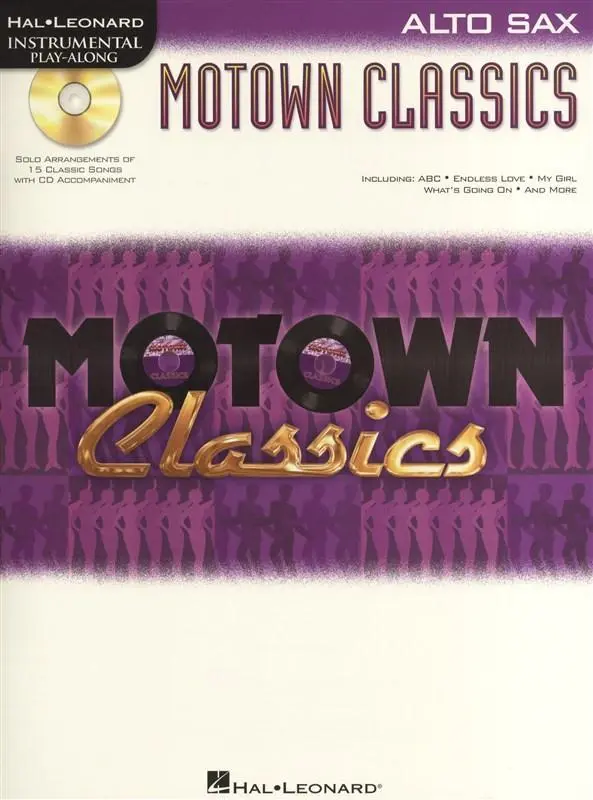 Cover: 9781458405586 | Motown Classics - Instrumental Play-Along Series | Alto Saxophone