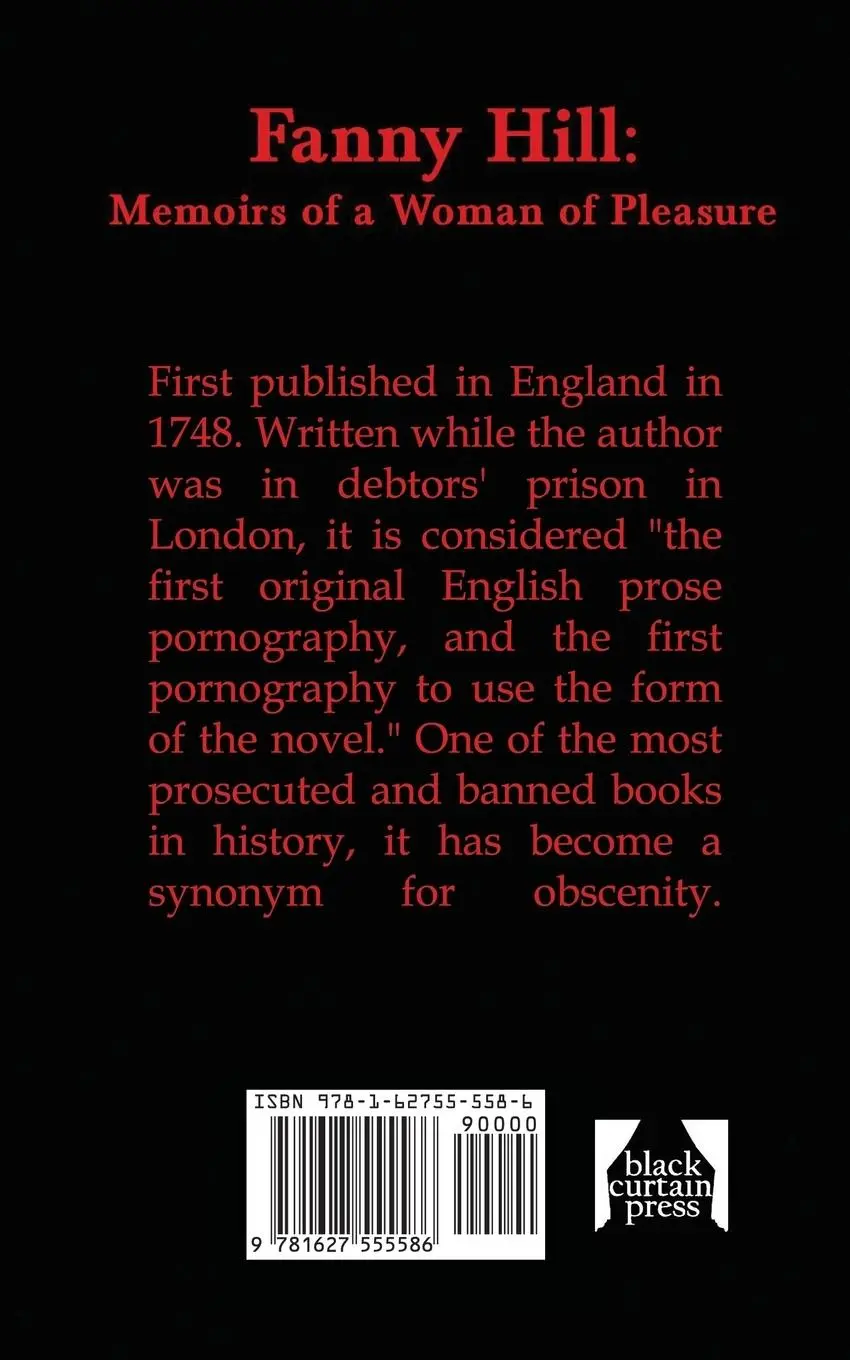 Rückseite: 9781627555586 | Fanny Hill | Memoirs of a Woman of Pleasure | John Cleland | Buch