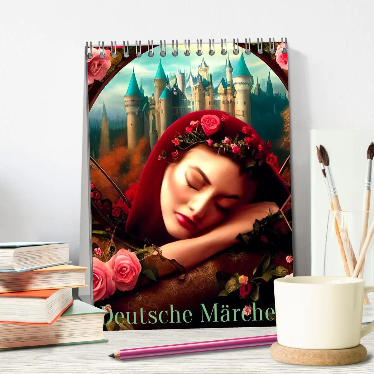 Bild: 9783516305586 | Deutsche Märchen (Tischkalender 2026 DIN A5 hoch), CALVENDO...