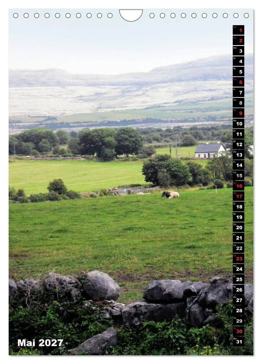 Bild: 9783594215586 | Traumhaftes Irland (Wandkalender 2027 DIN A4 hoch), CALVENDO...