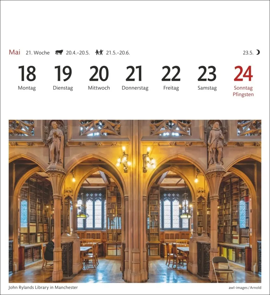 Bild: 9783840035586 | England Sehnsuchtskalender 2026 - Wochenkalender mit 53 Postkarten