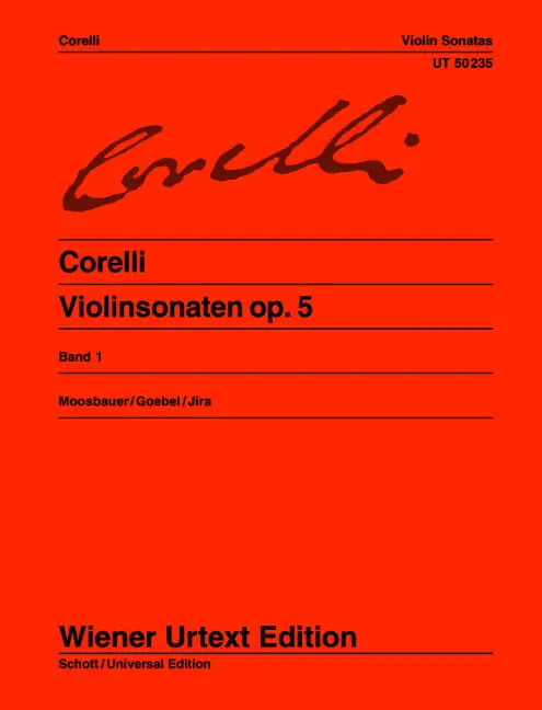Cover: 9783850555586 | Violinsonaten | Nach den Quellen. Band 1. op. 5. Violine und Klavier.