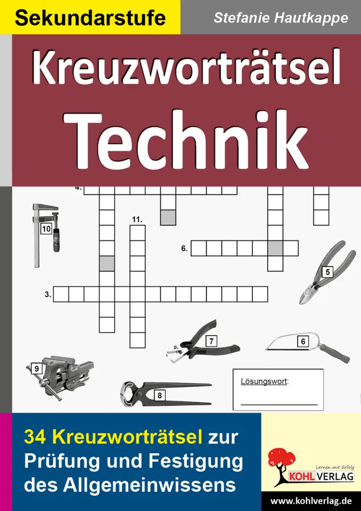 Cover: 9783866325586 | Kreuzworträtsel Technik | Stefanie Hautkappe | Taschenbuch | 48 S.