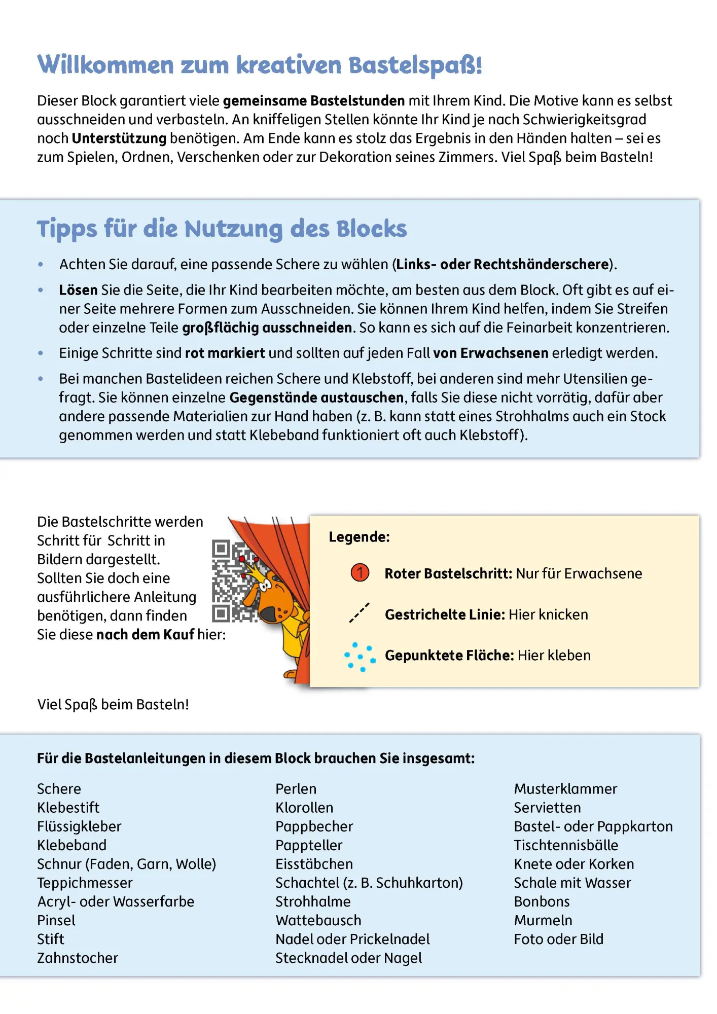 Bild: 9783881005586 | Lass uns basteln - Bastelbuch ab 5 Jahre - Einhörner | Beurenmeister