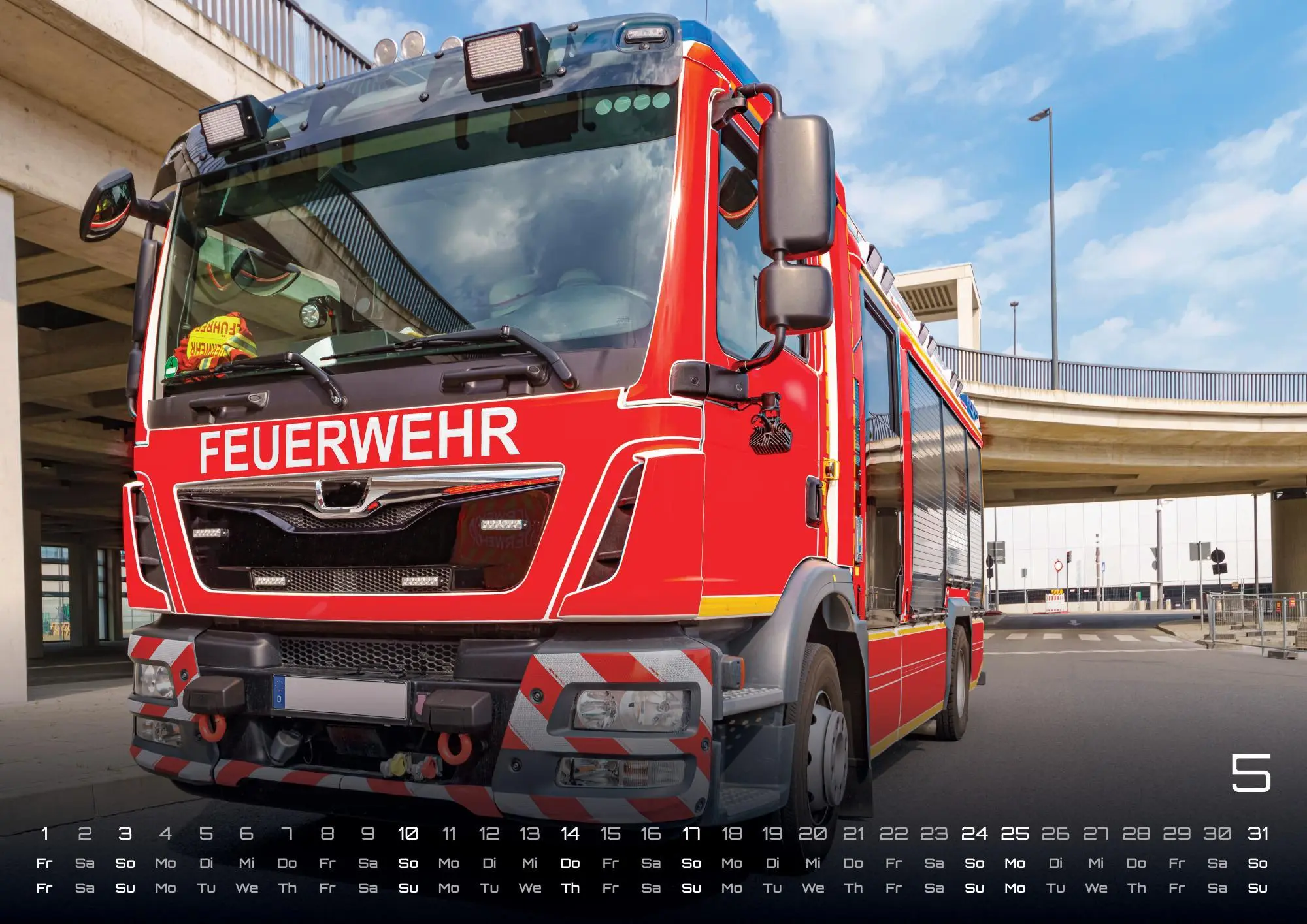 Bild: 9783986735586 | FIREFIGHTER - Retter in der Not - Feuerwehr - 2026 - Kalender DIN A2