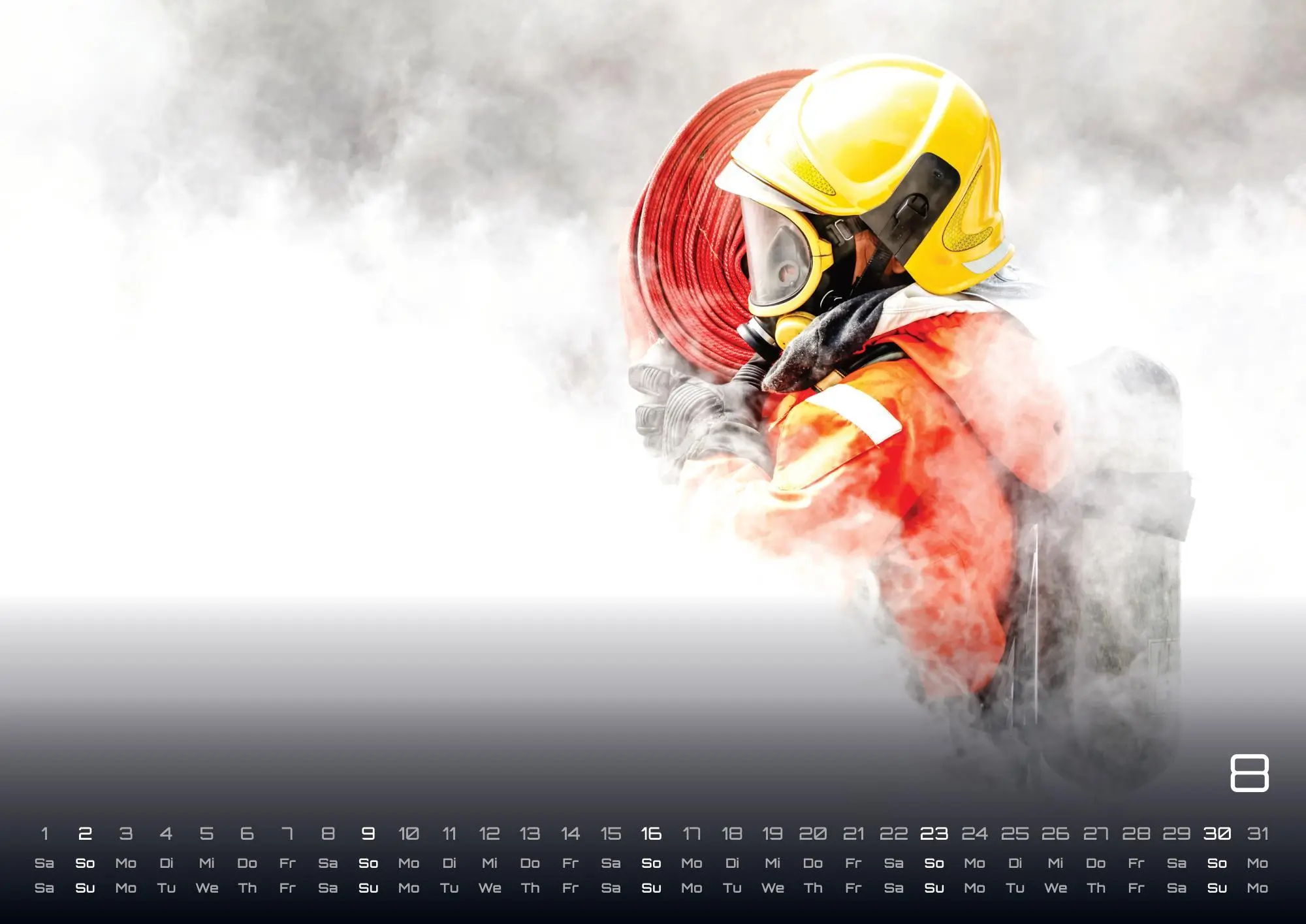 Bild: 9783986735586 | FIREFIGHTER - Retter in der Not - Feuerwehr - 2026 - Kalender DIN A2