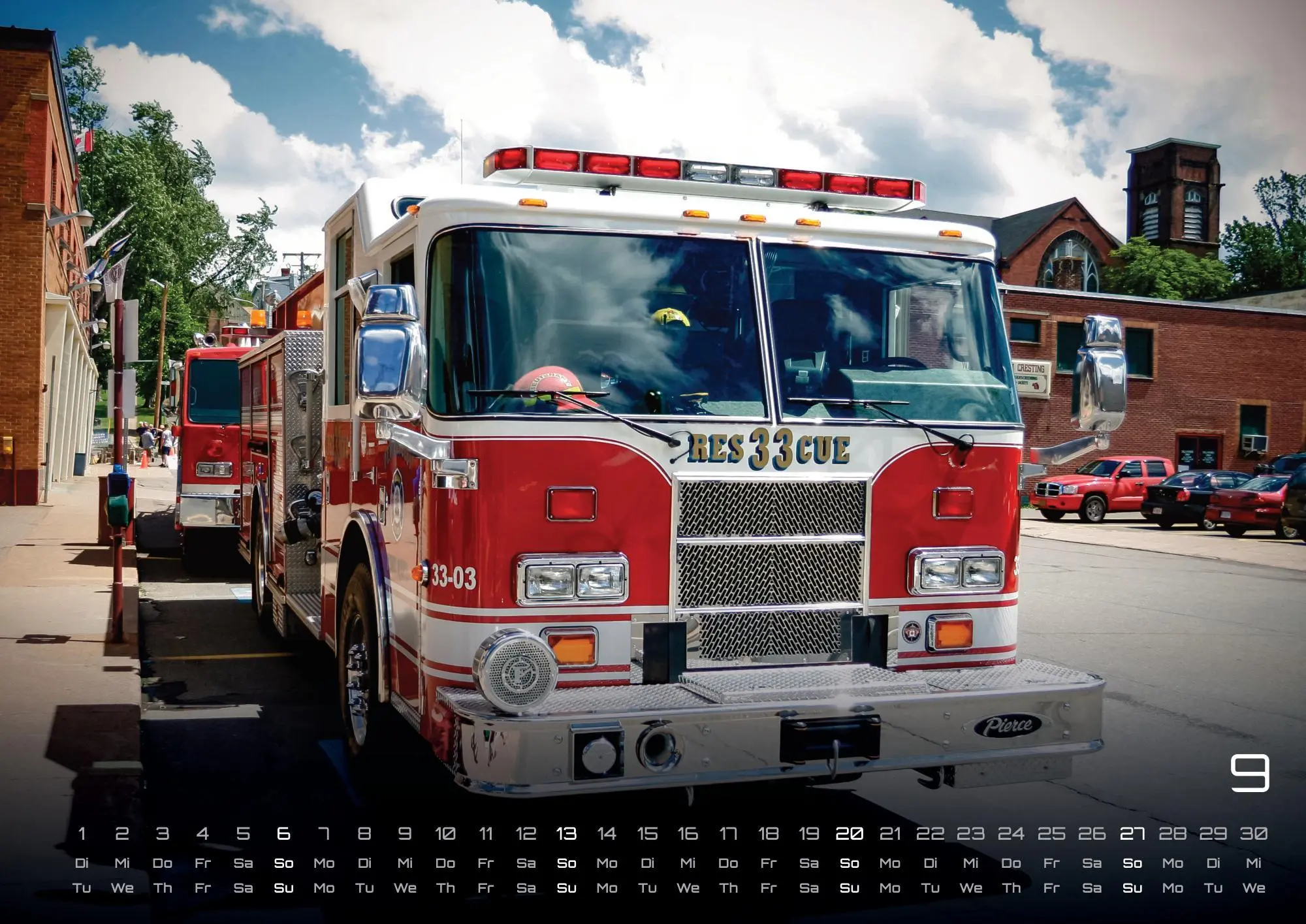 Bild: 9783986735586 | FIREFIGHTER - Retter in der Not - Feuerwehr - 2026 - Kalender DIN A2