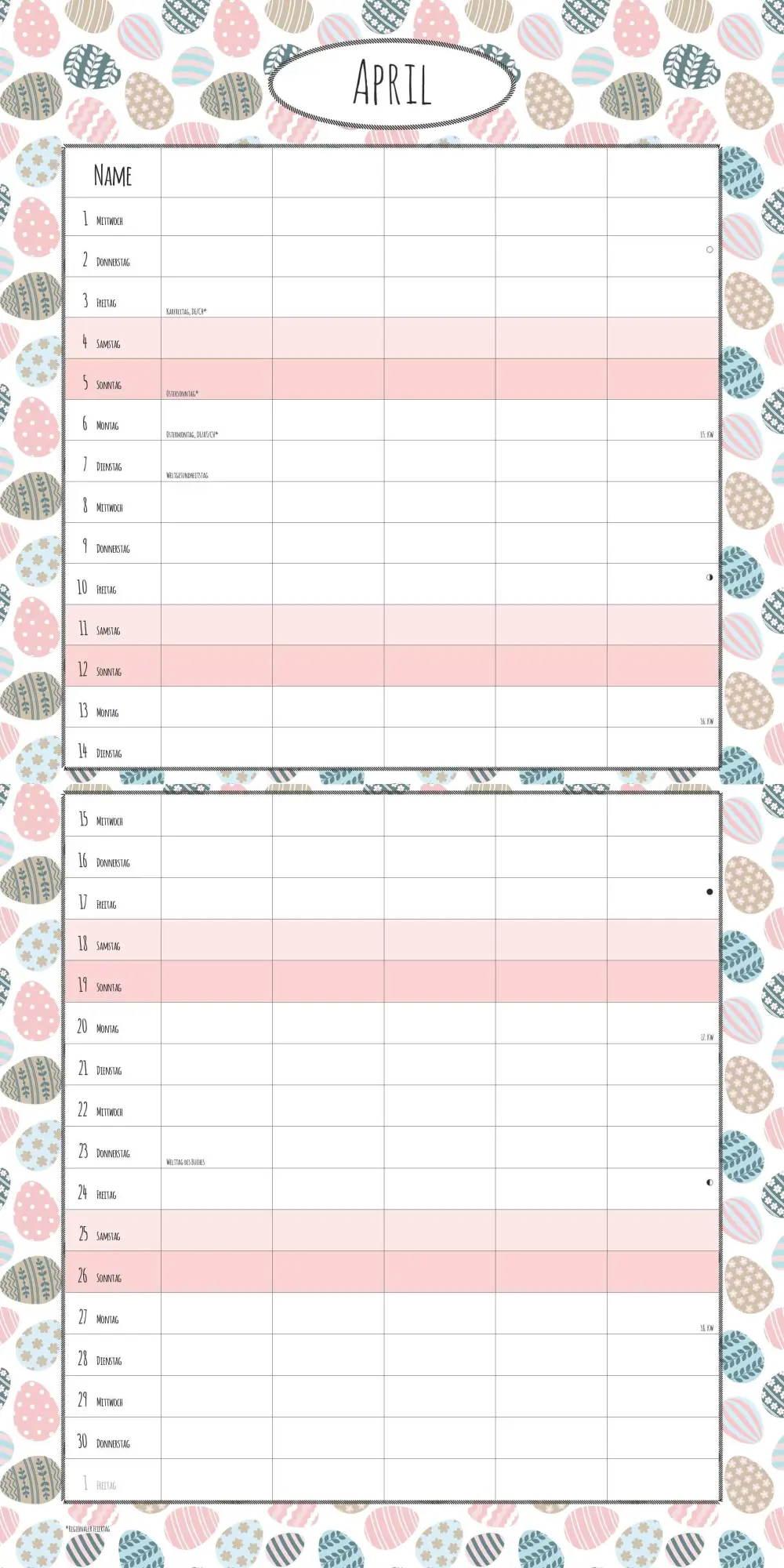 Bild: 4069095005686 | Familienplaner Deluxe 2026 - Broschürenkalender 30x30 cm (30x60...