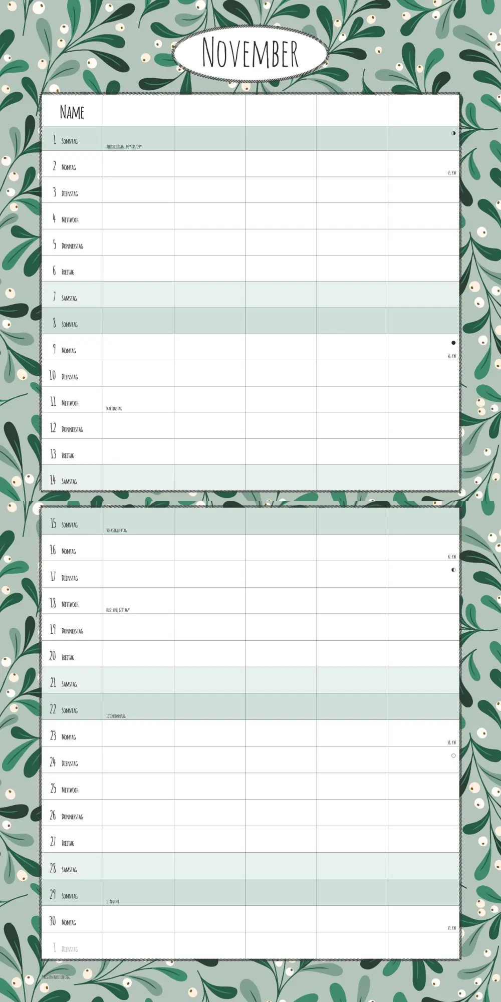Bild: 4069095005686 | Familienplaner Deluxe 2026 - Broschürenkalender 30x30 cm (30x60...