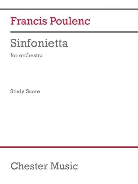 Cover: 9780711935686 | Sinfonietta | Francis Poulenc | Taschenbuch | Buch | Englisch | 1992