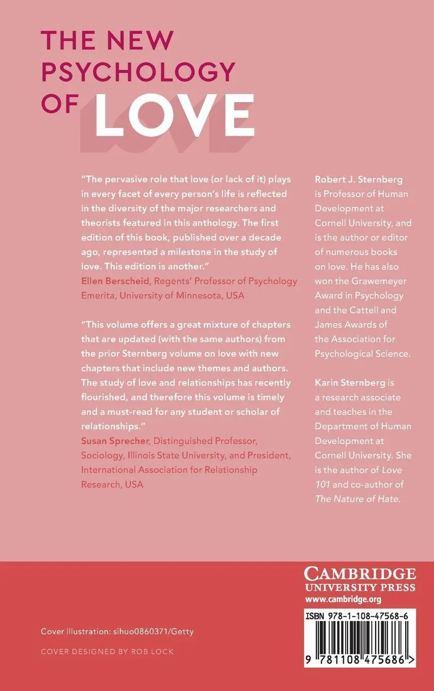 Rückseite: 9781108475686 | The New Psychology of Love | Robert J. Sternberg (u. a.) | Buch | 2018