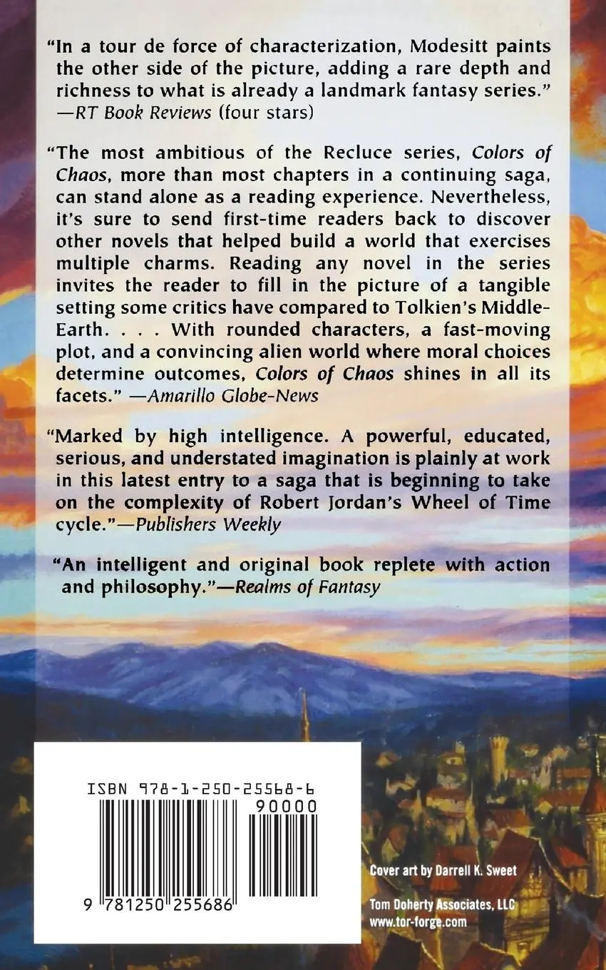 Rückseite: 9781250255686 | Colors of Chaos | L. E. Modesitt | Taschenbuch | Englisch | 2000