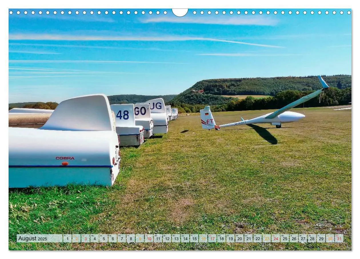 Bild: 9783435595686 | Segelfliegen - wie ein Vogel (Wandkalender 2025 DIN A3 quer),...
