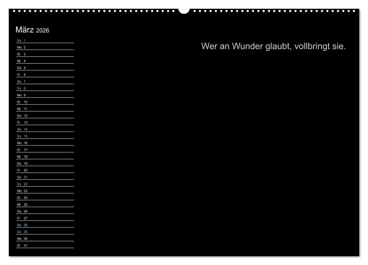 Bild: 9783457375686 | Mein Persönlicher Kalender (Wandkalender 2026 DIN A2 quer),...