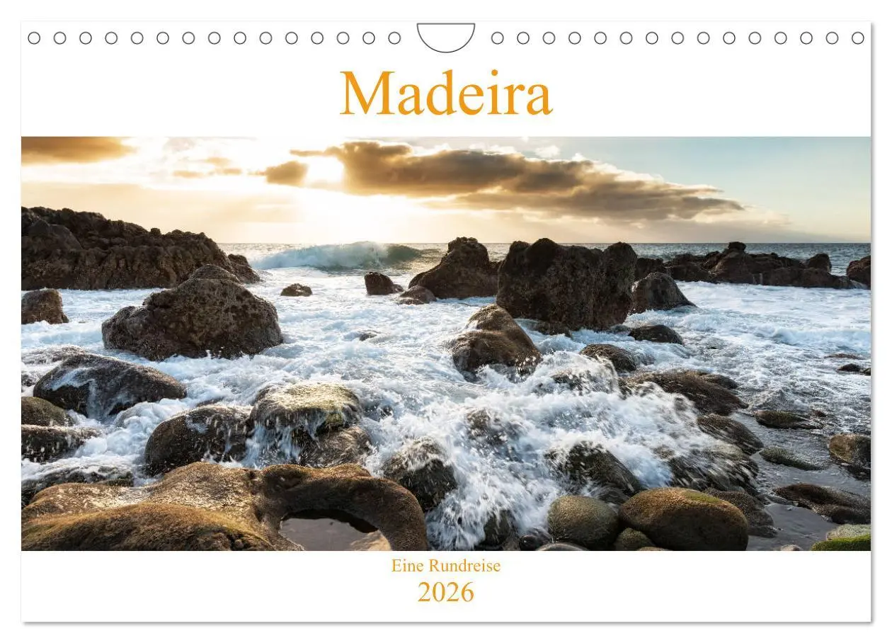 Cover: 9783457825686 | Madeira - eine Rundreise (Wandkalender 2026 DIN A4 quer), CALVENDO...