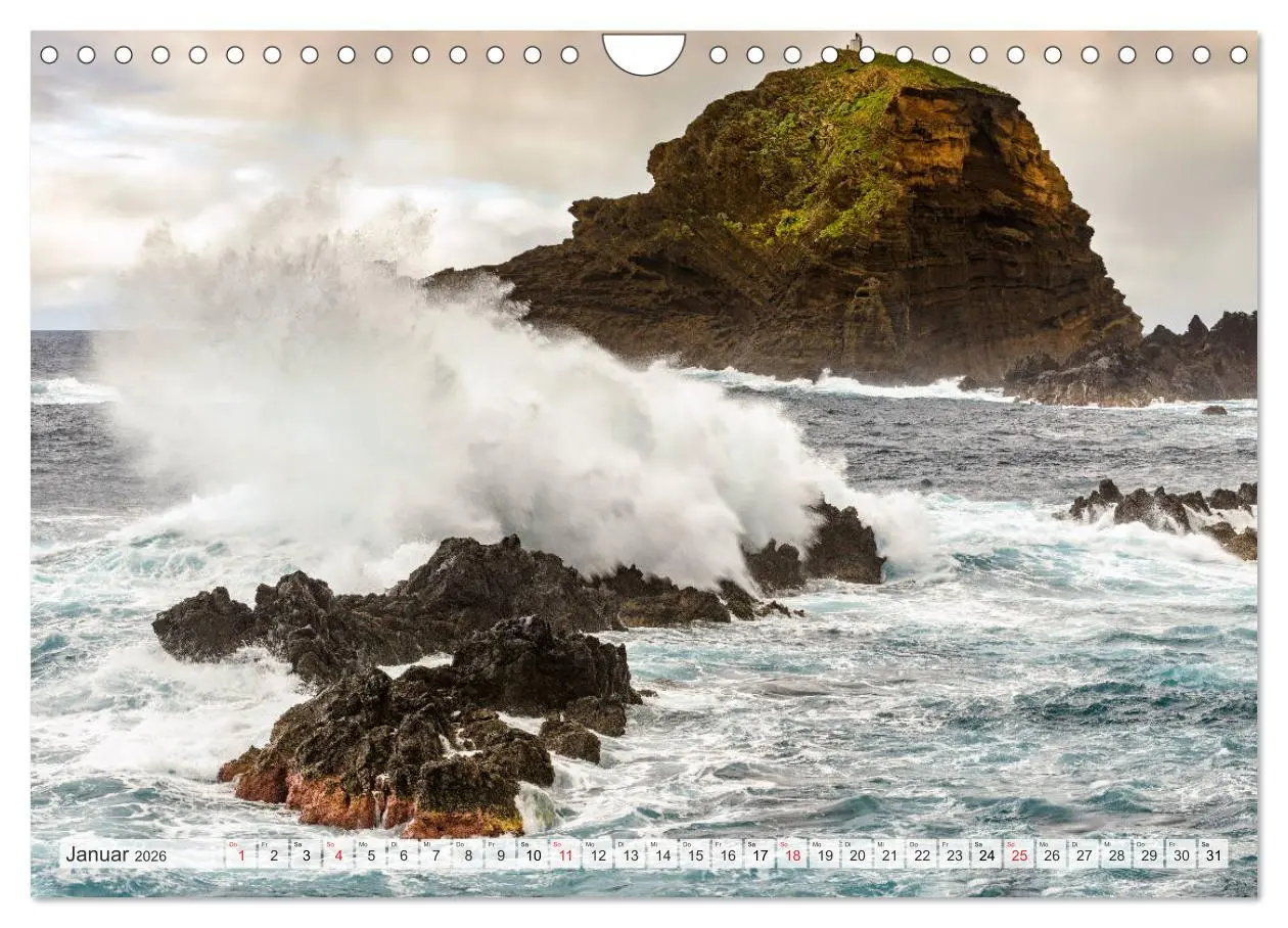 Bild: 9783457825686 | Madeira - eine Rundreise (Wandkalender 2026 DIN A4 quer), CALVENDO...