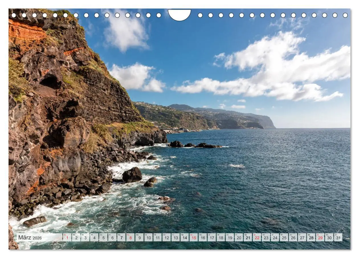 Bild: 9783457825686 | Madeira - eine Rundreise (Wandkalender 2026 DIN A4 quer), CALVENDO...