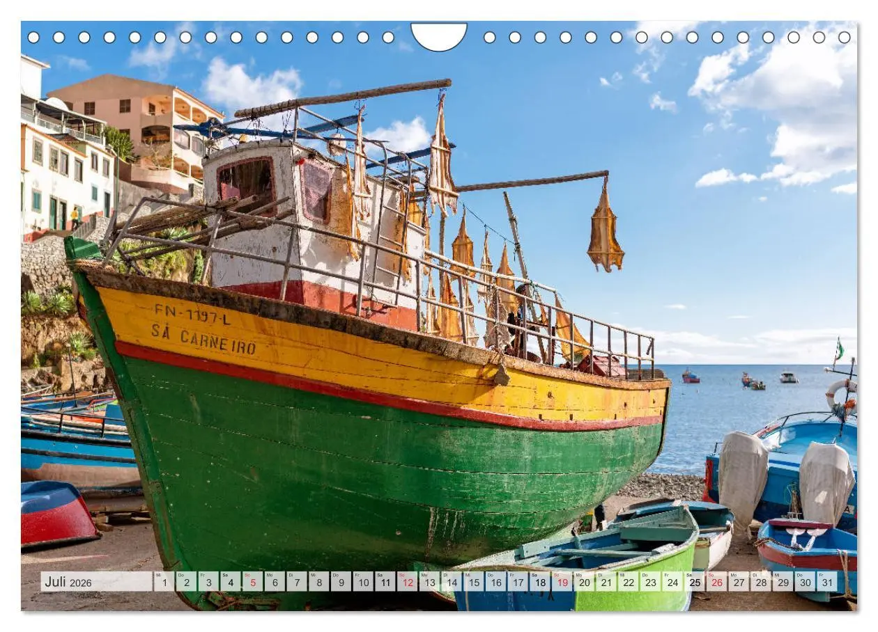 Bild: 9783457825686 | Madeira - eine Rundreise (Wandkalender 2026 DIN A4 quer), CALVENDO...