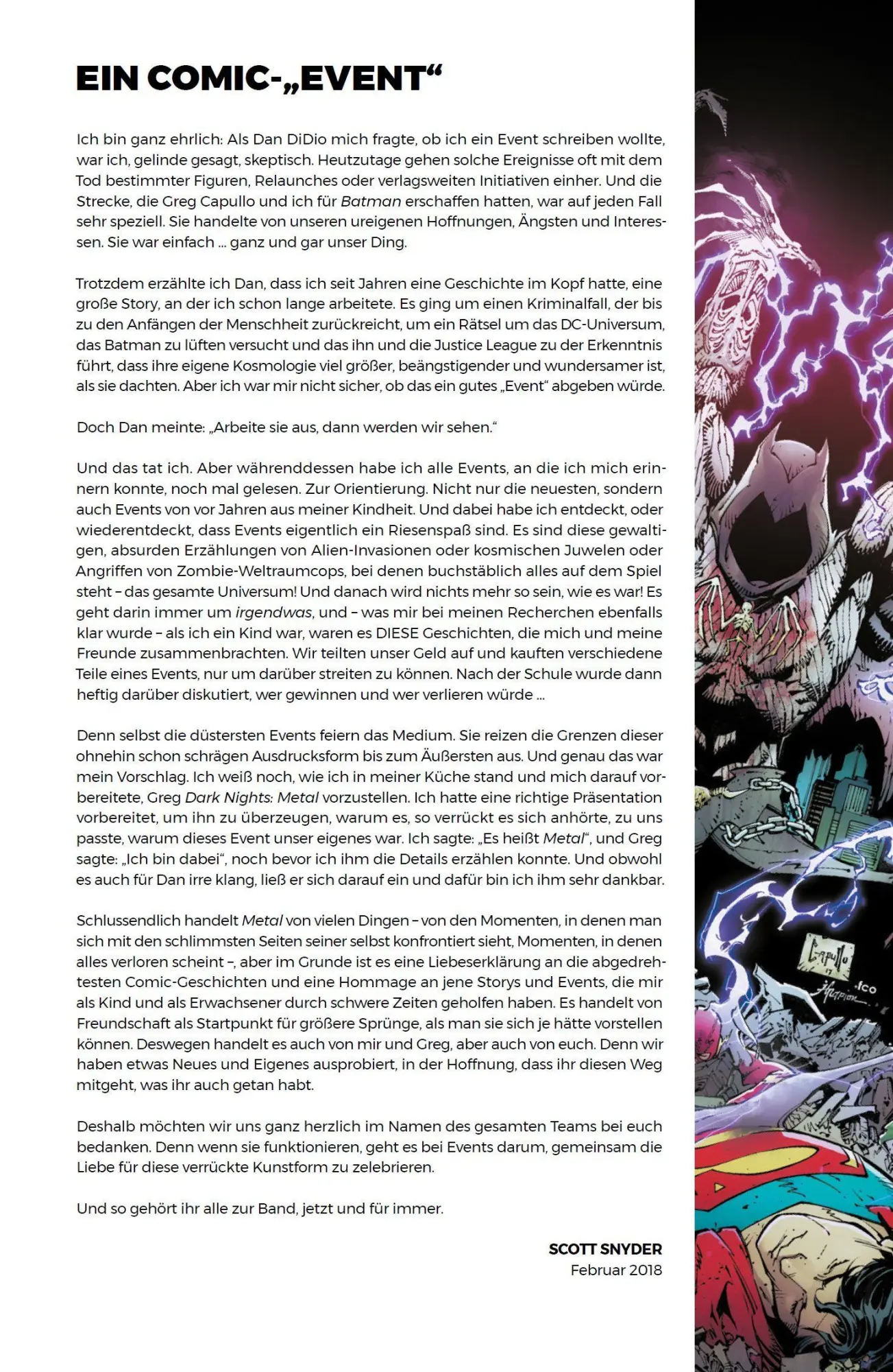 Bild: 9783741645686 | DC Events: Batman Metal | Scott Snyder (u. a.) | Buch | 204 S. | 2026