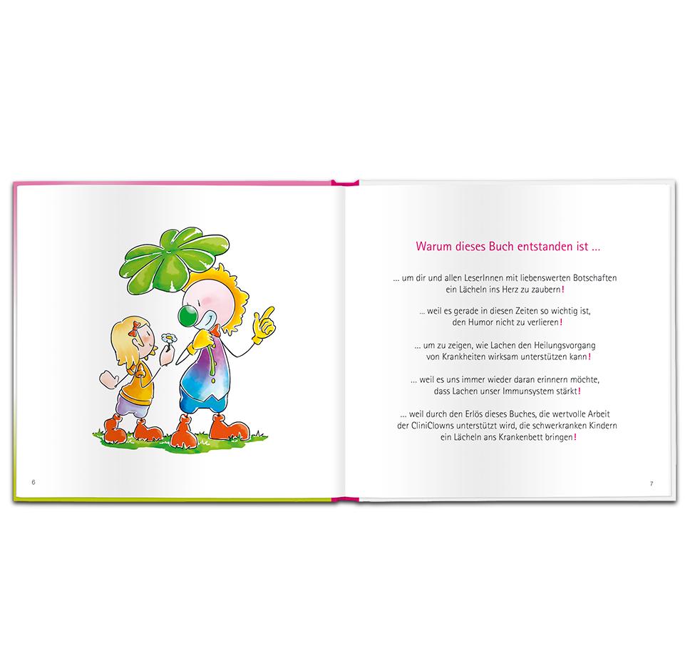 Bild: 9783903175686 | Lachen ist ein Geschenk des Herzens | CliniClown Buch | Hörtenhuber