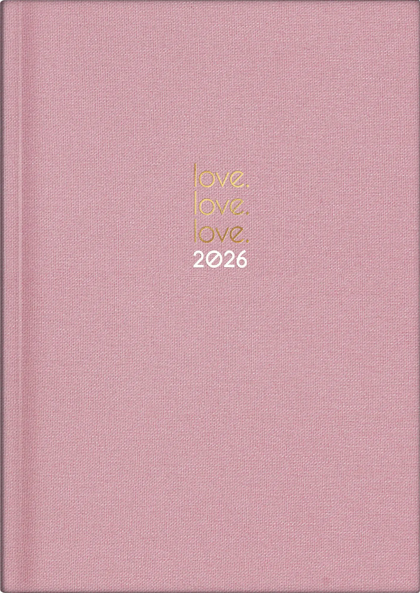Cover: 4061947145786 | rido/idé 7021503906 Buchkalender Young Line 2026 "Love " A5, Textil