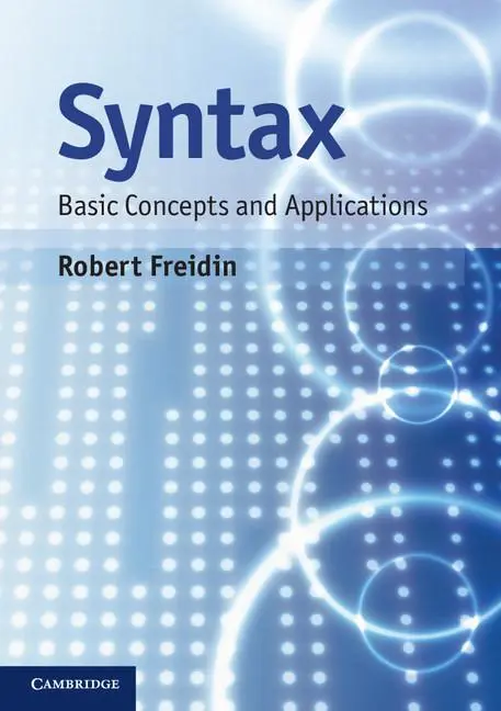 Cover: 9780521605786 | Syntax | Robert Freidin | Taschenbuch | Englisch | 2012