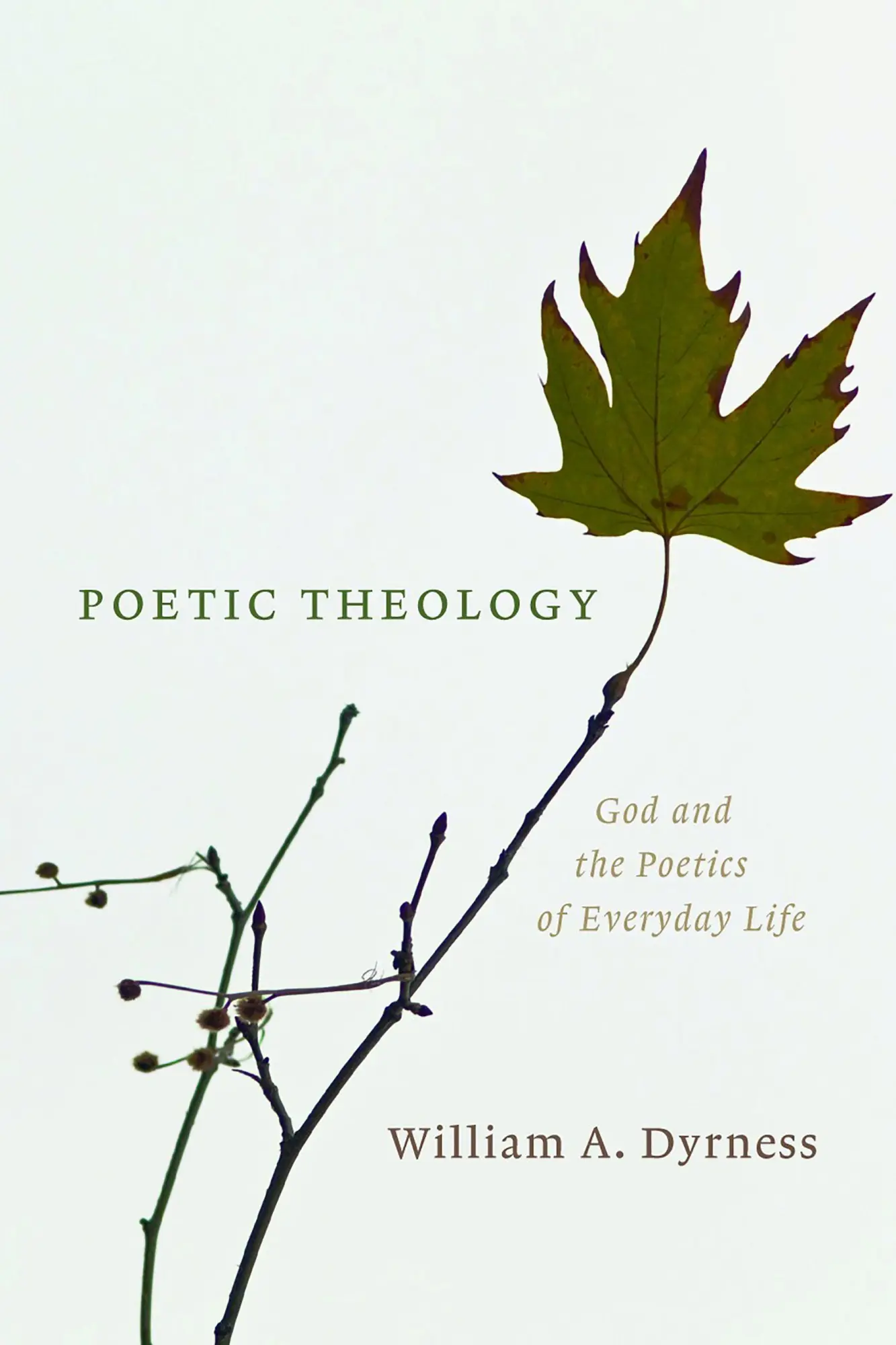 Cover: 9780802865786 | Poetic Theology | God and the Poetics of Everyday Life | Dyrness