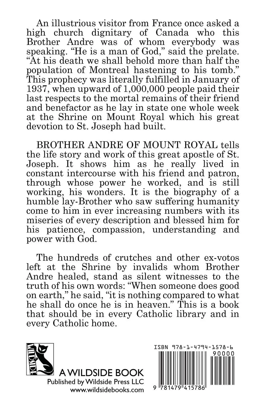 Rückseite: 9781479415786 | Brother André of Mount Royal | Katherine Burton | Taschenbuch | 2024