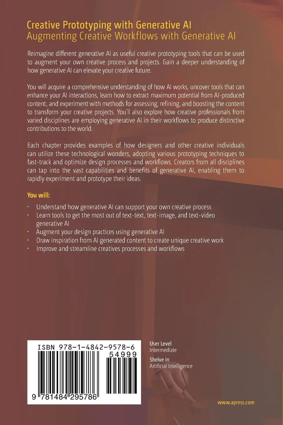 Rückseite: 9781484295786 | Creative Prototyping with Generative AI | Patrick Parra Pennefather