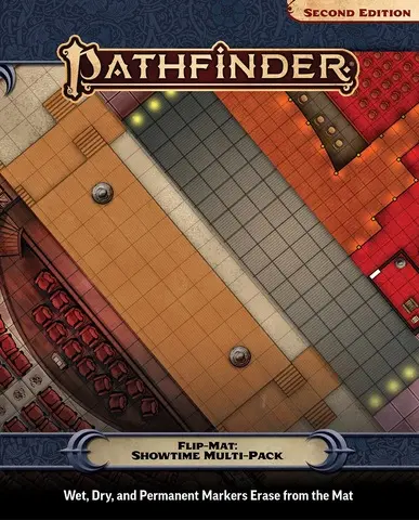 Cover: 9781640785786 | Flip-Mat: Showtime Multi-Pack | englisch | Paizo Publishing