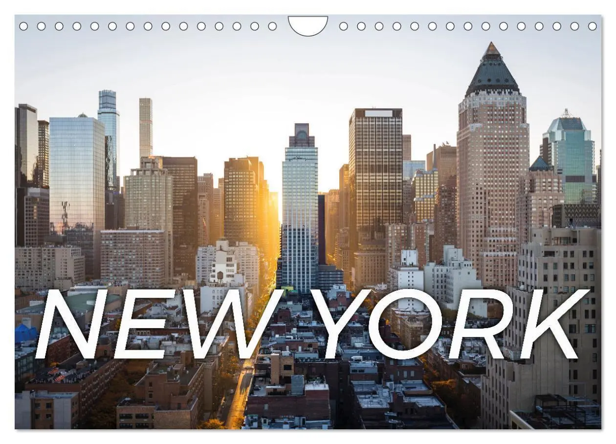 Cover: 9783435275786 | Traumstadt New York (Wandkalender 2025 DIN A4 quer), CALVENDO...
