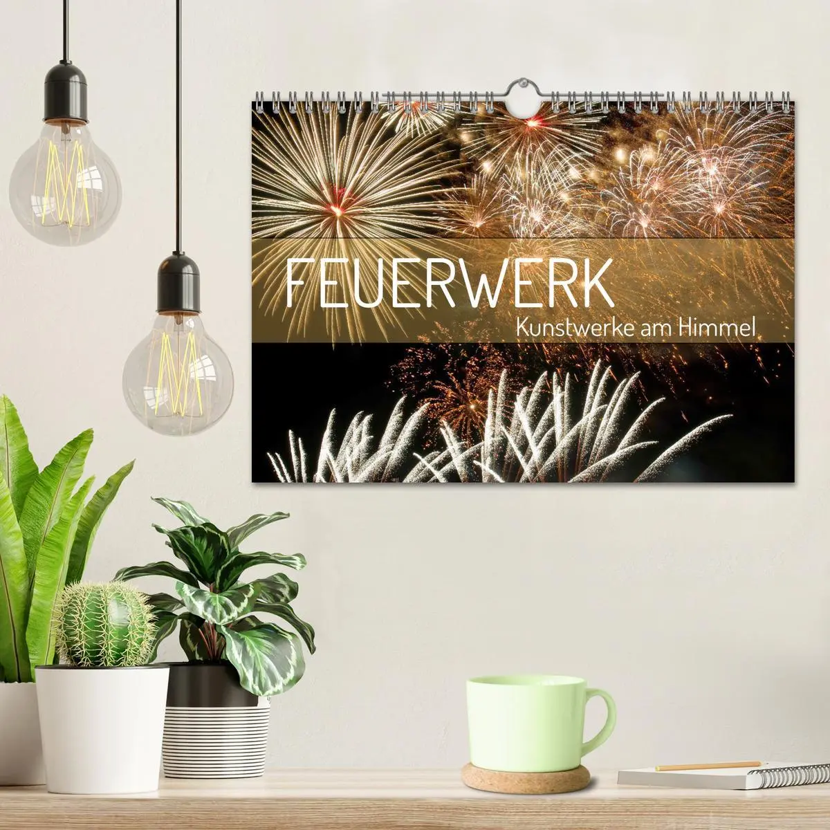 Bild: 9783457295786 | Feuerwerk - Kunstwerke am Himmel (Wandkalender 2026 DIN A4 quer),...