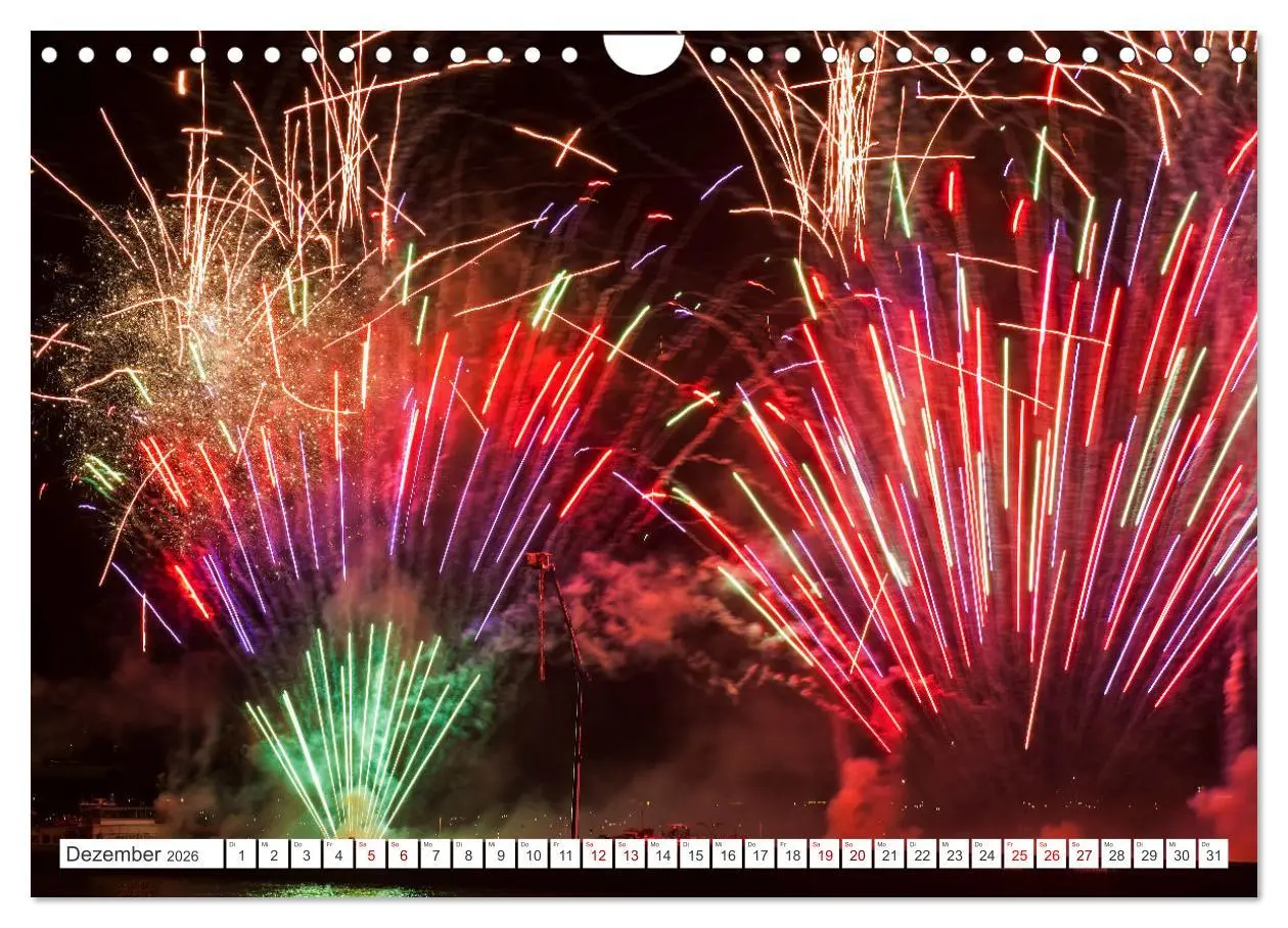 Bild: 9783457295786 | Feuerwerk - Kunstwerke am Himmel (Wandkalender 2026 DIN A4 quer),...