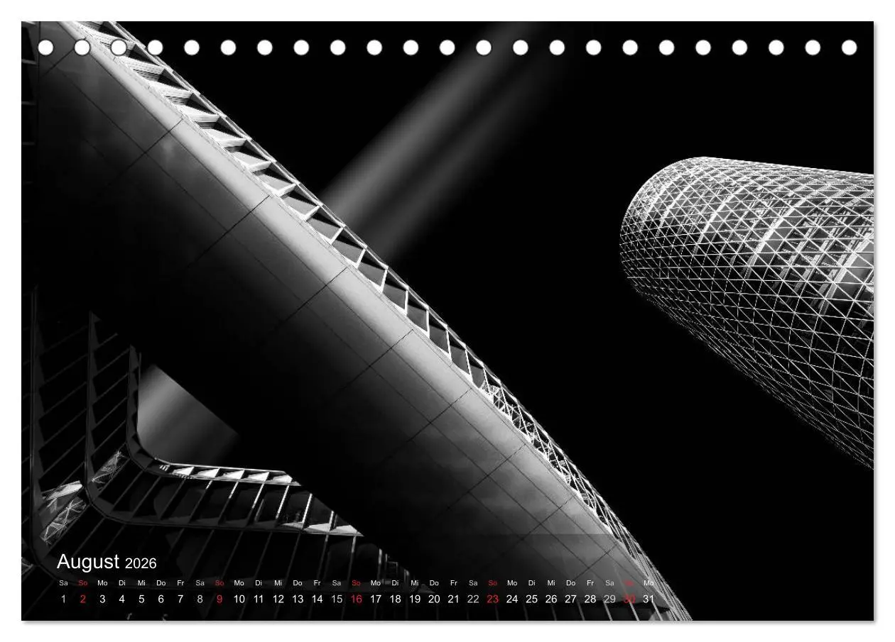 Bild: 9783516075786 | Direction Sky - Faszination Architektur 2026 (Tischkalender 2026...