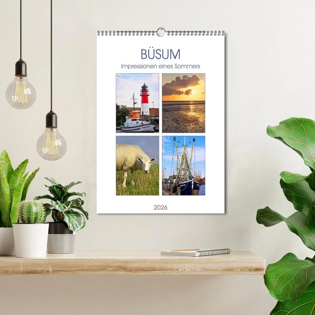 Bild: 9783516455786 | Büsum - Impressionen eines Sommers (Wandkalender 2026 DIN A3 hoch),...
