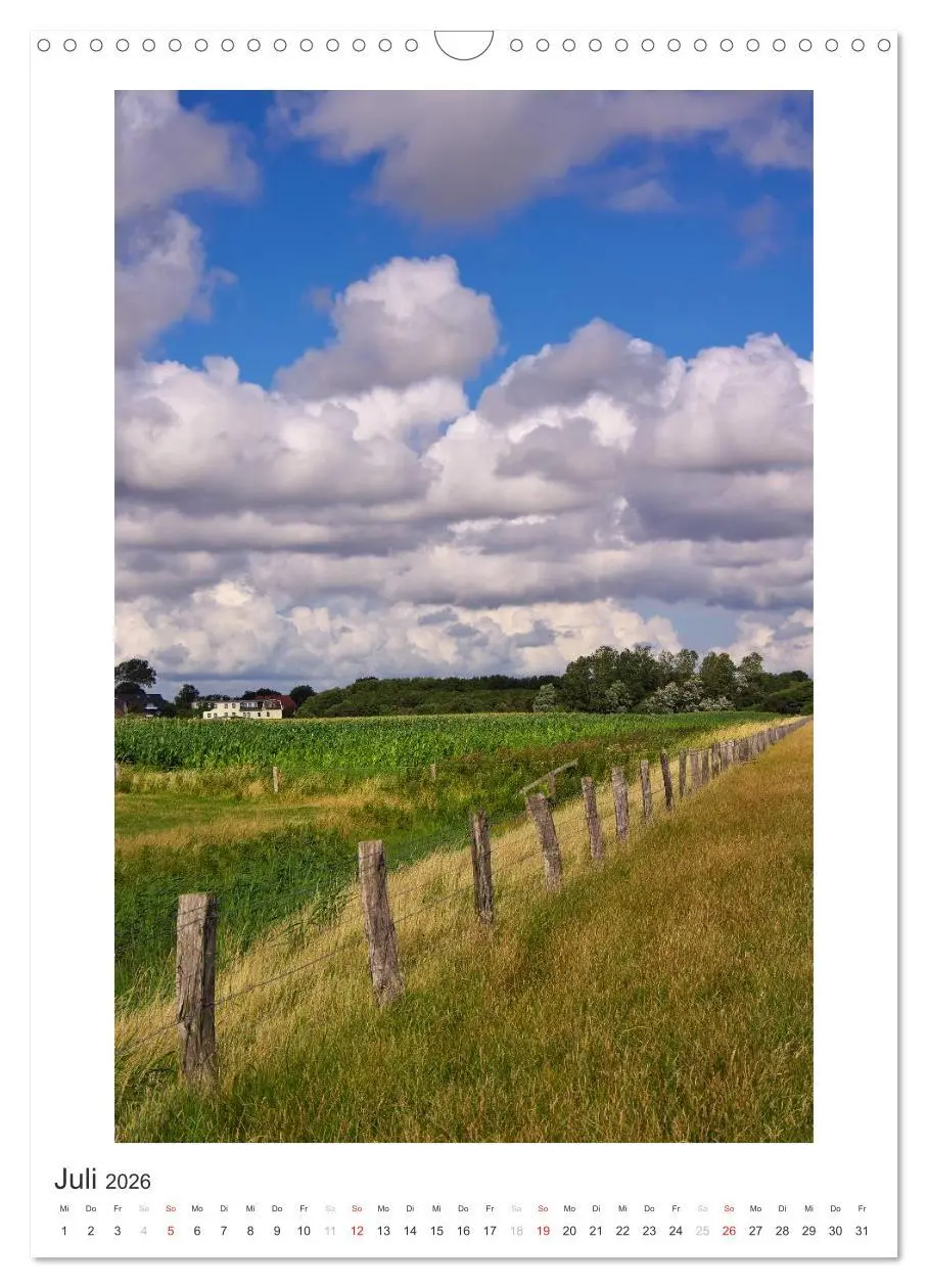 Bild: 9783516455786 | Büsum - Impressionen eines Sommers (Wandkalender 2026 DIN A3 hoch),...