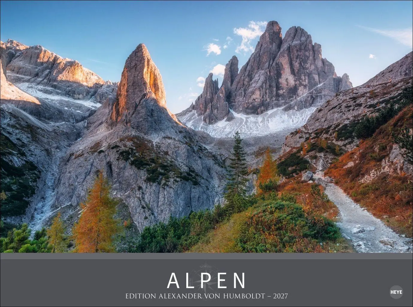 Cover: 9783756415786 | Alpen - Edition Alexander von Humboldt Kalender 2027 | Heye | Kalender
