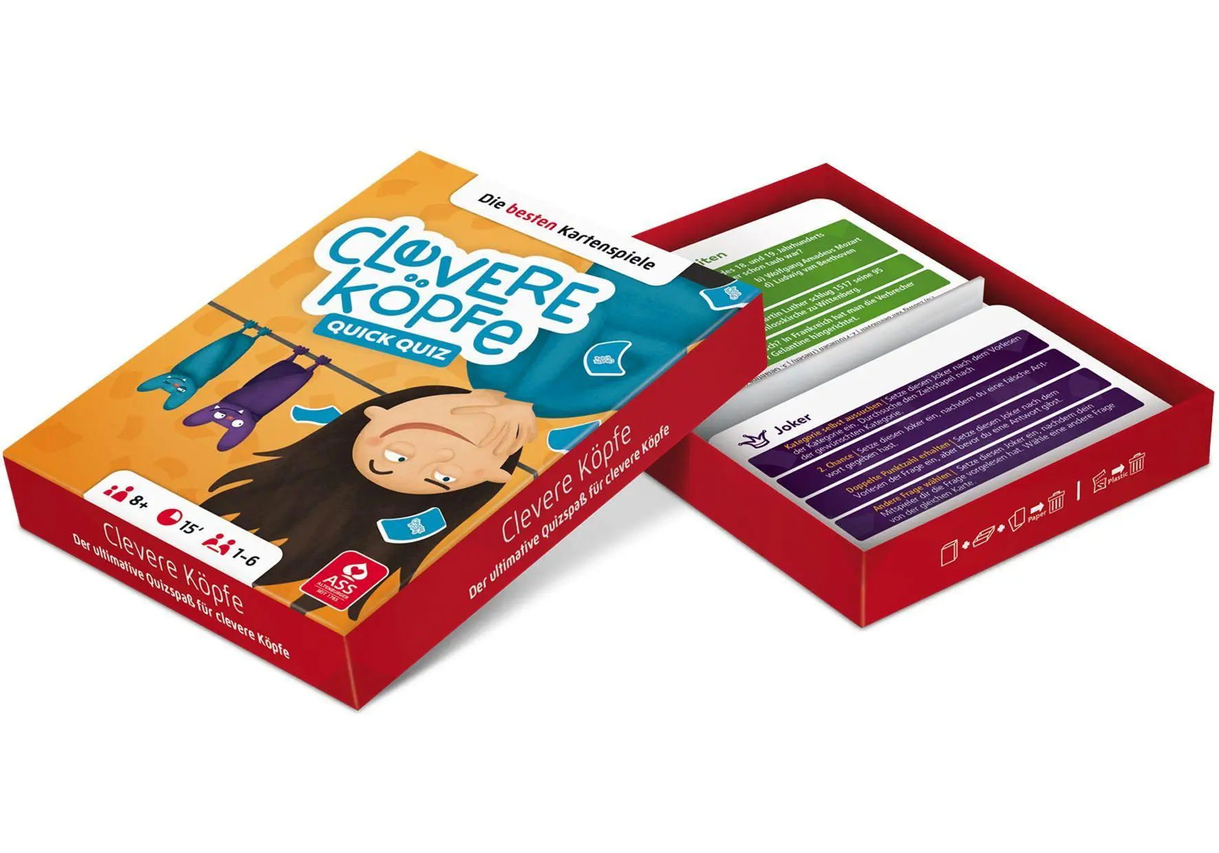 Bild: 4042677095886 | Quick Quiz - Querdenker | ASS Altenburger | Spiel | Brettspiel | 2019