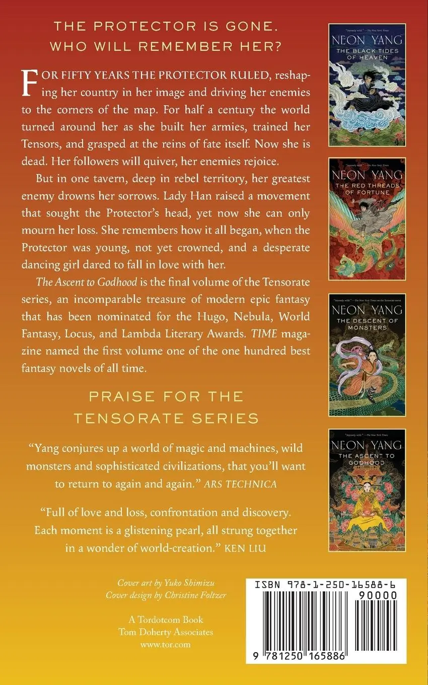 Rückseite: 9781250165886 | Ascent to Godhood | Neon Yang | Taschenbuch | Englisch | 2019