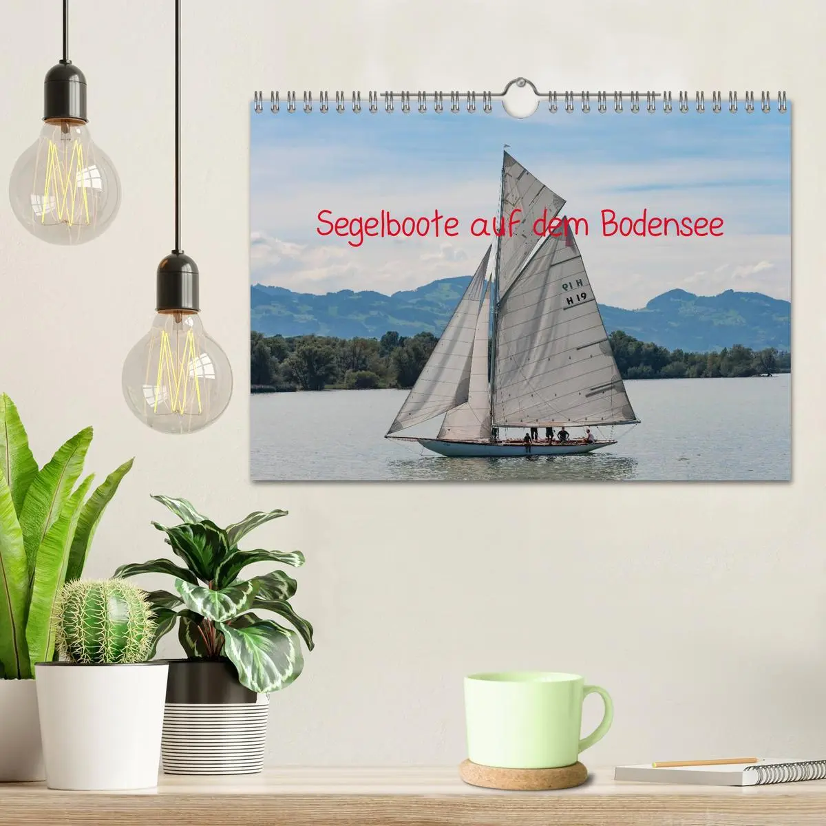 Bild: 9783457975886 | Segelboote auf dem Bodensee (Wandkalender 2026 DIN A4 quer),...