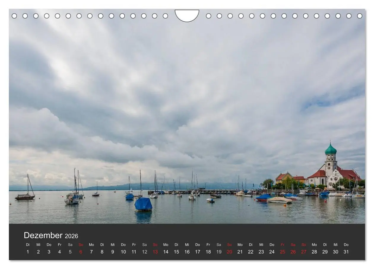 Bild: 9783457975886 | Segelboote auf dem Bodensee (Wandkalender 2026 DIN A4 quer),...