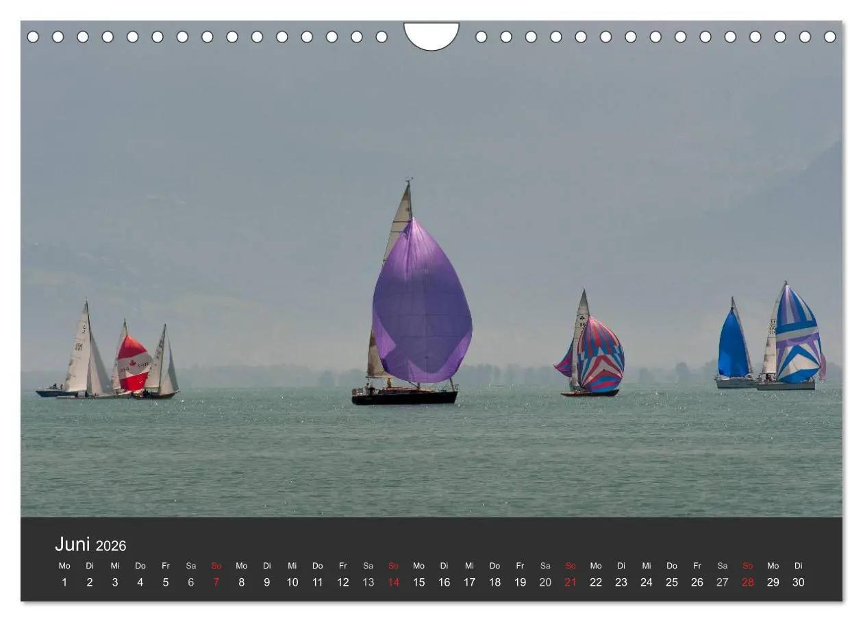 Bild: 9783457975886 | Segelboote auf dem Bodensee (Wandkalender 2026 DIN A4 quer),...