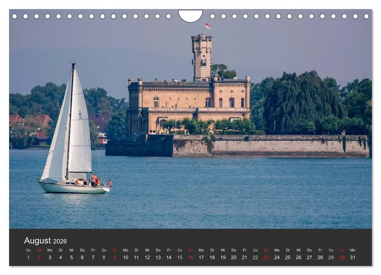 Bild: 9783457975886 | Segelboote auf dem Bodensee (Wandkalender 2026 DIN A4 quer),...