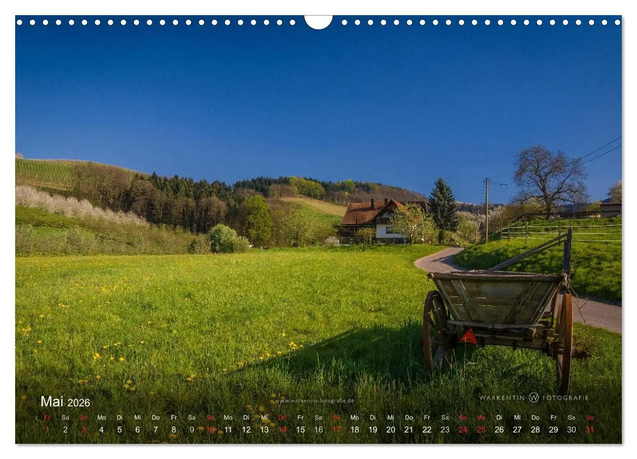 Bild: 9783516065886 | Romantisches Renchtal (Wandkalender 2026 DIN A3 quer), CALVENDO...