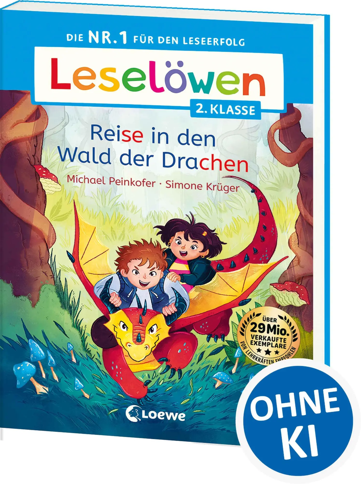 Cover: 9783743225886 | Leselöwen 2. Klasse - Reise in den Wald der Drachen | Peinkofer | Buch