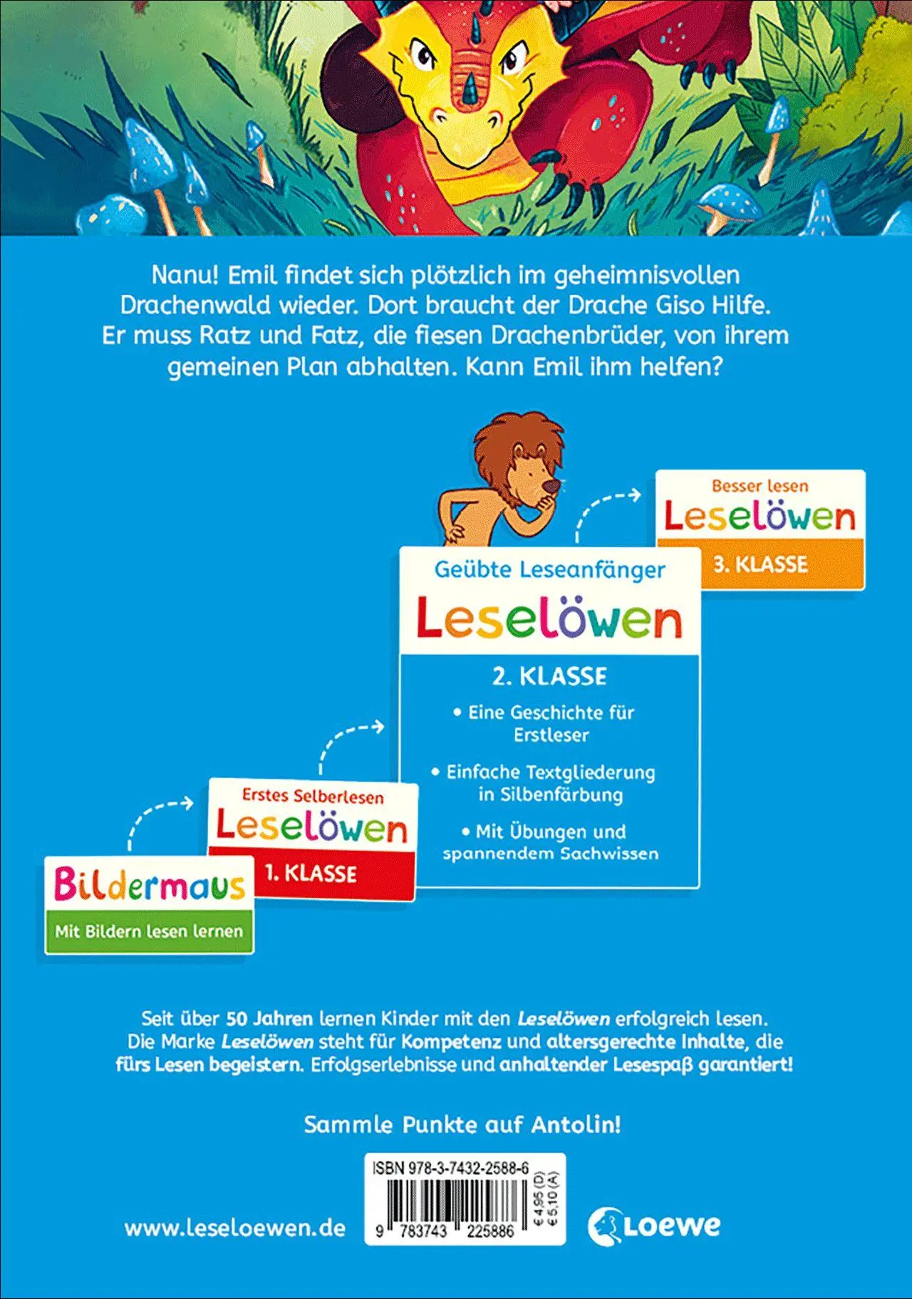 Bild: 9783743225886 | Leselöwen 2. Klasse - Reise in den Wald der Drachen | Peinkofer | Buch