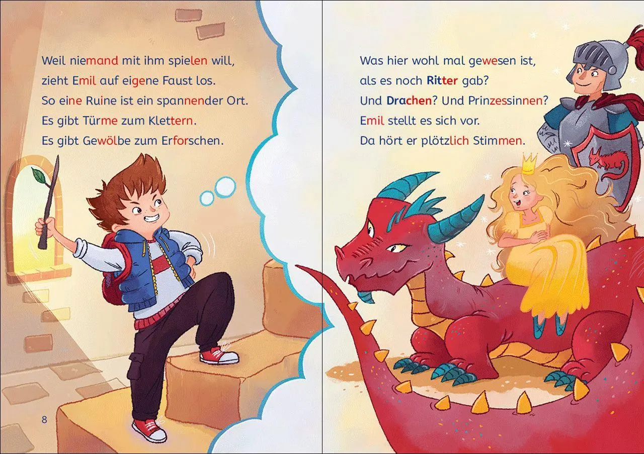 Bild: 9783743225886 | Leselöwen 2. Klasse - Reise in den Wald der Drachen | Peinkofer | Buch
